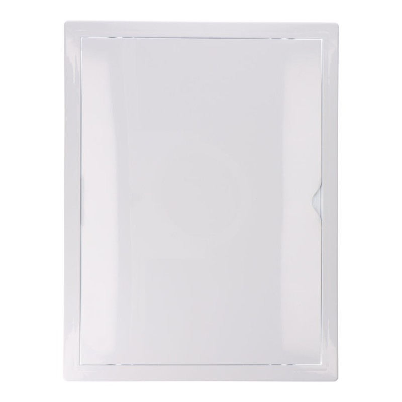 Tapa de registro rectangular empotrable abs 30x40cm blanca