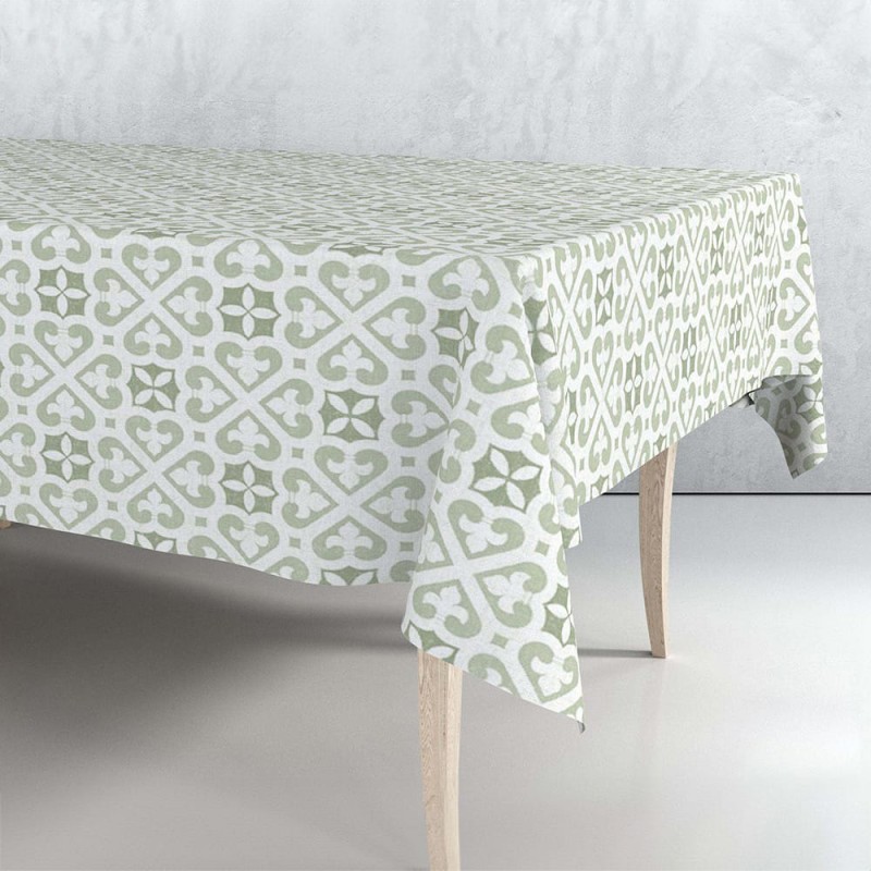 Mantel de hule ribeteado colores surtidos 140 x 220 cm