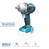 Llave de impacto 20 v brushless 450 nm (sin batería ni cargador)