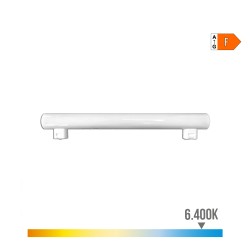 Linestra led 2 casquillos s14s 7 w 750 lm 6400 k luz fria 300 x 30 x 47 mm
