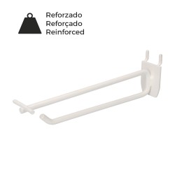 Gancho reforzado edm para expositor 00040 ø0,7x20cm