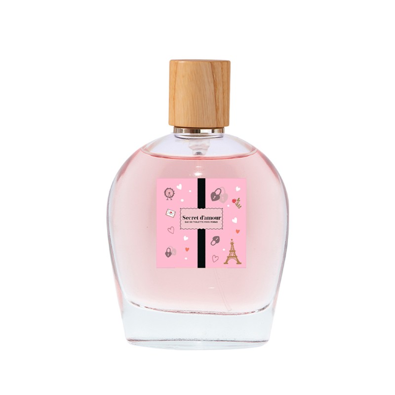 Tester 100 ml, eau de toilette secret d'amour señora. gratis por la compra de 4 unid. de la fragancia correspondiente al tester