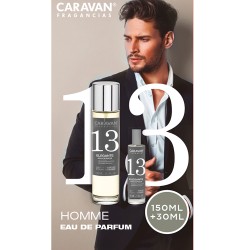 Estuche eau de parfum caravan n 13, 150 + 30 ml señor
