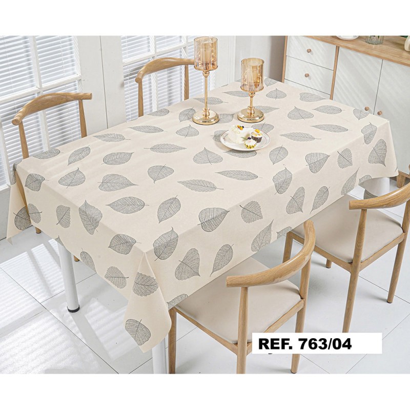 Rollo mantel hoja silver, 1,40 x 20 m