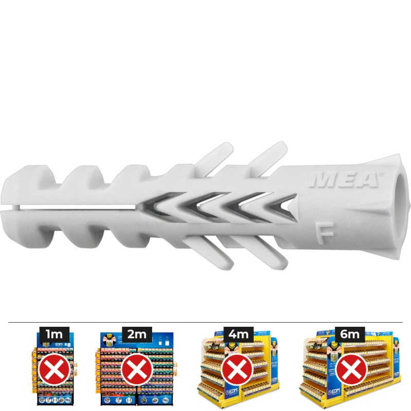 Taco standard f 14, caja 20 uds