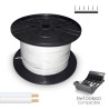 Cable paralelo 48v 2 x 1,00 mm blanco 400 m. (bobina mediana)