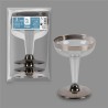 Copa baja reutilizable 100 cc, 3 uds