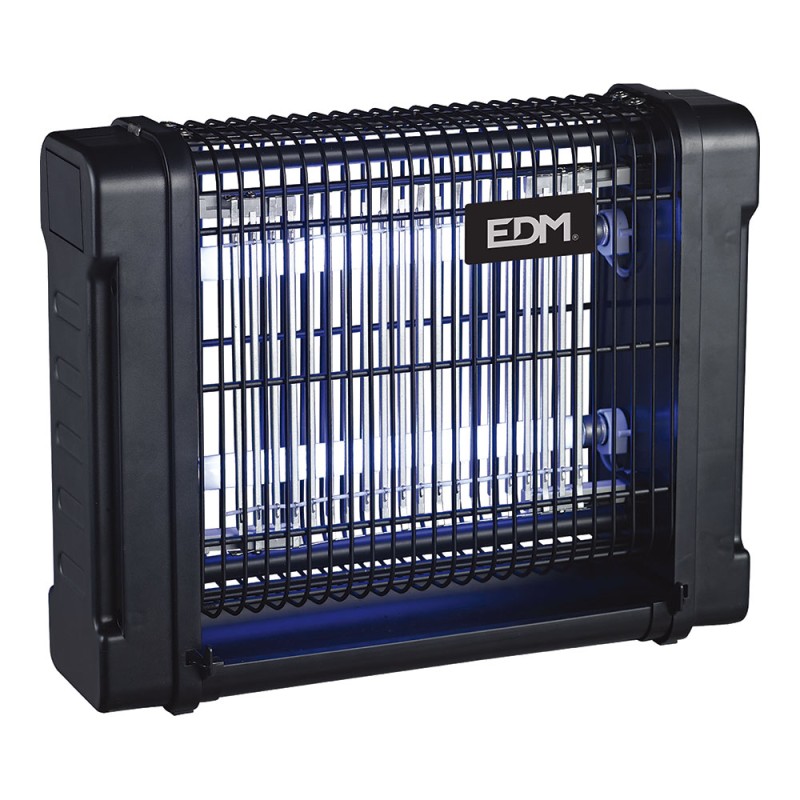 Mata insectos profesional eléctrico 2x6w 30m 31,6x10x26,5cm 340° color negro edm