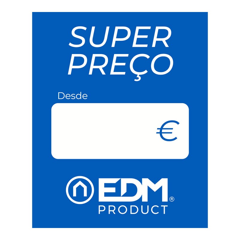 Poster promocional merchandising azul para 00180 00181 39x48cm pt