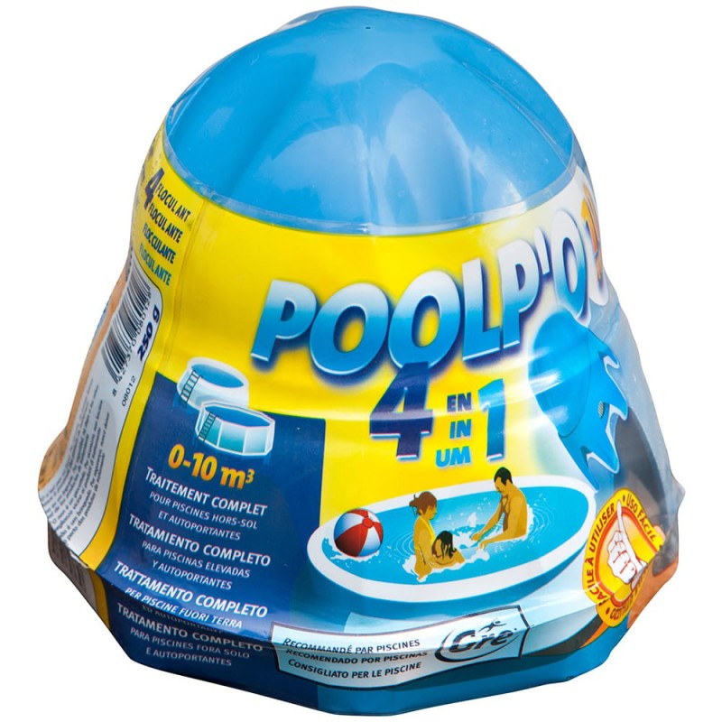 Tratamiento para piscinas desmontables poolp'o 0 - 10 m de 250 g
