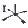 Base parasol metal plegable 4 patas
