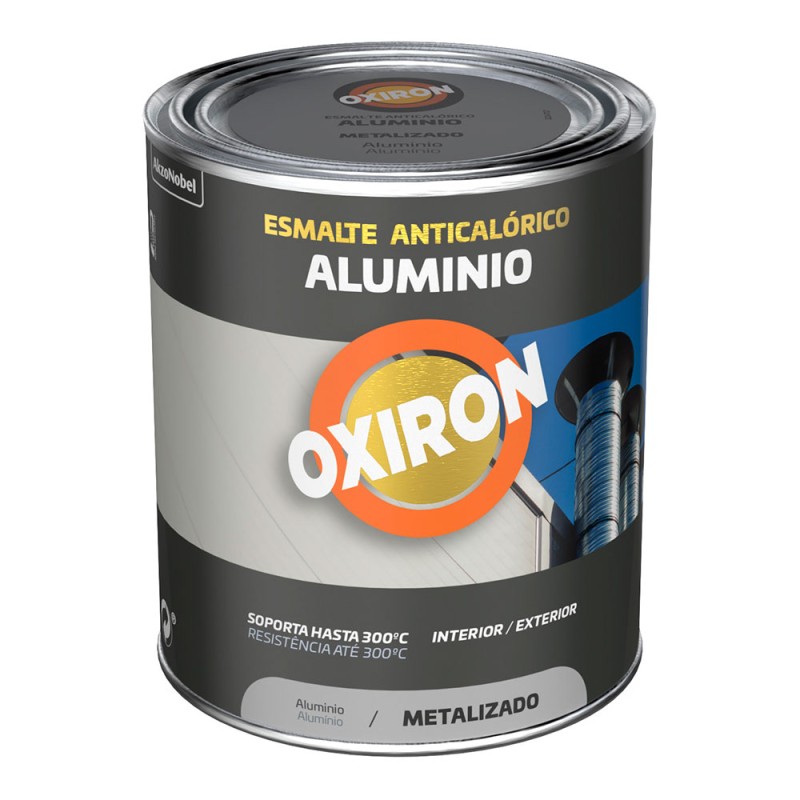 Esmalte anticalórico aluminio metalizado 750 ml