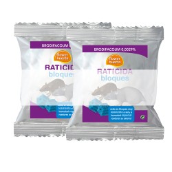 Raticida bloques 2 bolsas x 250 g