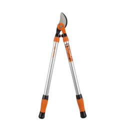 Tijera de poda telescópica dos manos con capacidad máxima de corte ø40 mm