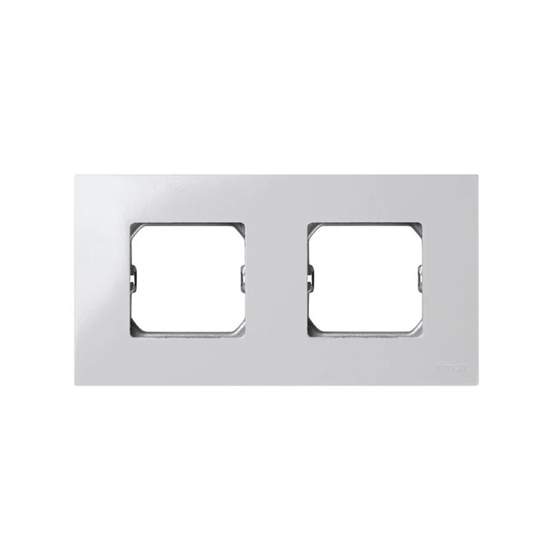 Marco doble serie 27 play blanco