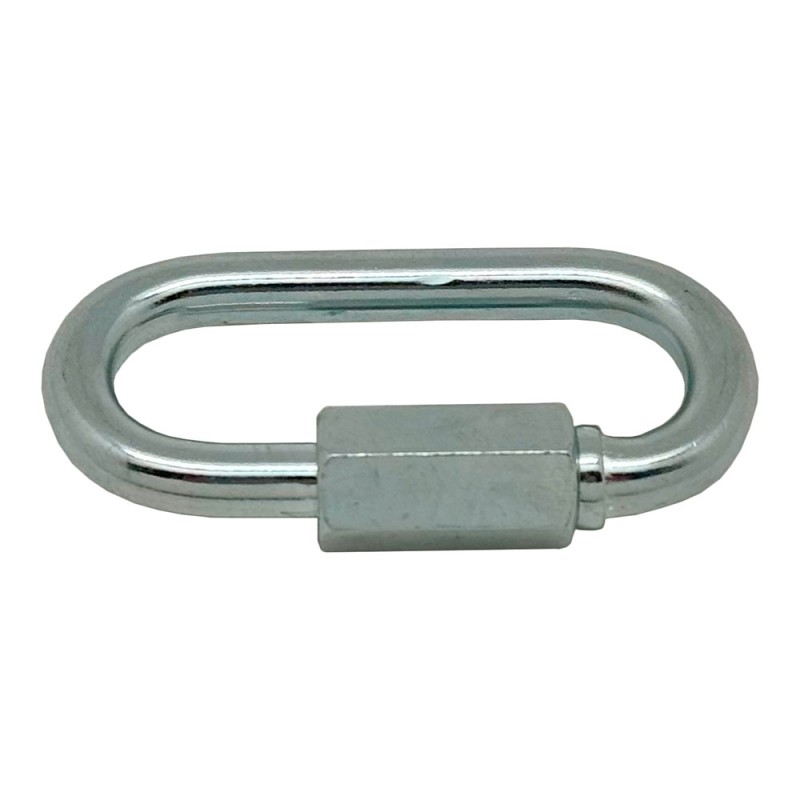 Eslabón rápido esl01, acero galvanizado, 6 mm. 2 unidades