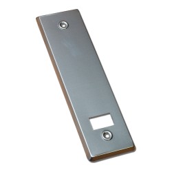 Embellecedor para recogedor pr06 aluminio, 65 x 6 x 223 mm