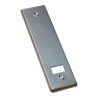 Embellecedor para recogedor pr06 aluminio, 65 x 6 x 223 mm