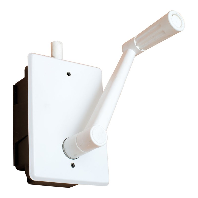 Torno persiana empotrado pr17 20 kg blanco