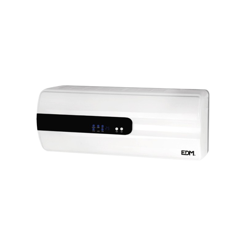 Calefactor split cerámico 1000 - 2000 w, con mando distancia 57 x 14 x 22 cm