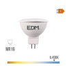 Bombilla dicroica led mr16 8 w 780 lm 6400 k luz fria 120° ø5 x 5 cm