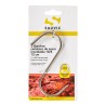 Ganchos carnicero inoxidable 18/8, 12 cm de longitud, blister 3 unidades