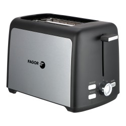 Tostador toastpro 2 ranuras 800 w