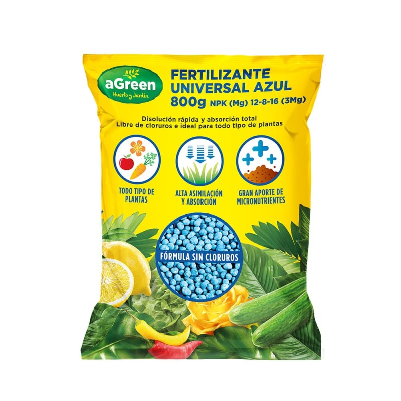 Fertilizante universal azul 800 g