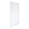 Mosquitera magnetica blanca 140 x 240 cm, 2 piezas 70 x 240 cm