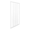 Mosquitera adhesiva blanca en tiras 140 x 240 cm, 6 piezas 28 x 240 cm