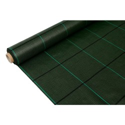 Malla antihierba 100 g/m verde 1 x 10 m