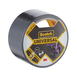 Cinta americana universal 3 negra 48 mm x 10 m