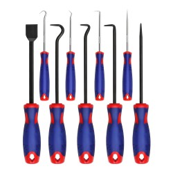 Puas y ganchos de precisión, juego de 9 piezas