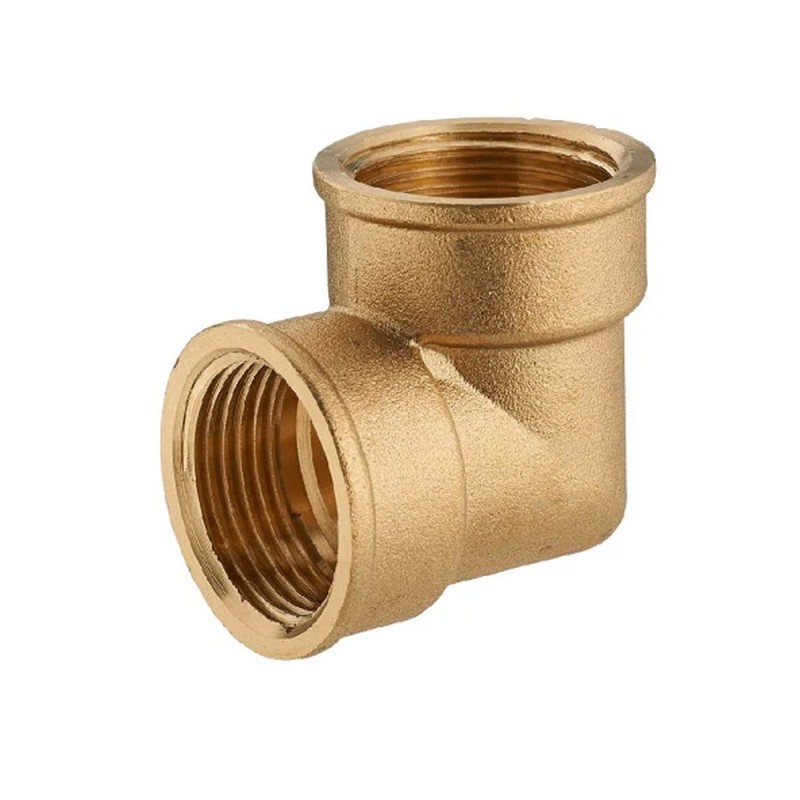Codo hembra 90 1/2" x 18 mm latón
