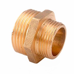 Contrarrosca reducida 1/2" x 3/4" latón