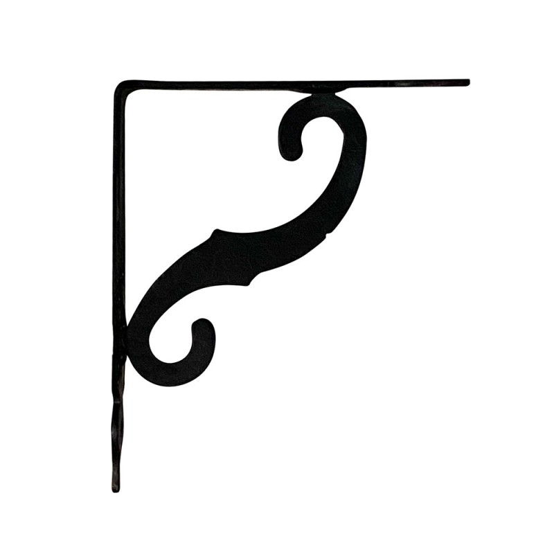 Escuadra ornamental plm05 negro 230 x 190 mm