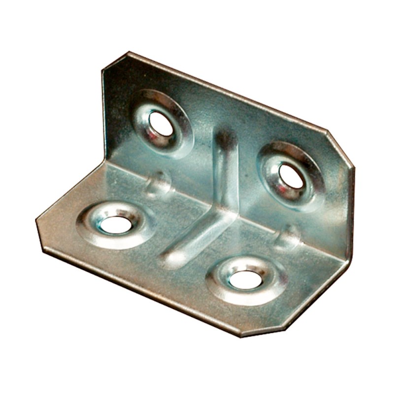 Ángulo refuerzo an05 zincado 20 x 20 x 40 mm