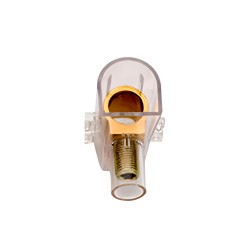 Regleta ciega transparente 25 mm