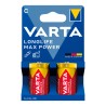 Pila alkalina longlife max power c - lr14 (blister cartón 2 uds) ø26,2 x 50 mm