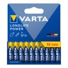 Pila alkalina longlife power aaa - lr03 (blister cartón 10 uds) ø10,5 x 44,5 mm
