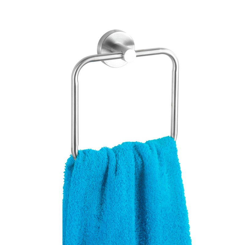 Toallero de aro bosio de acero inoxidable