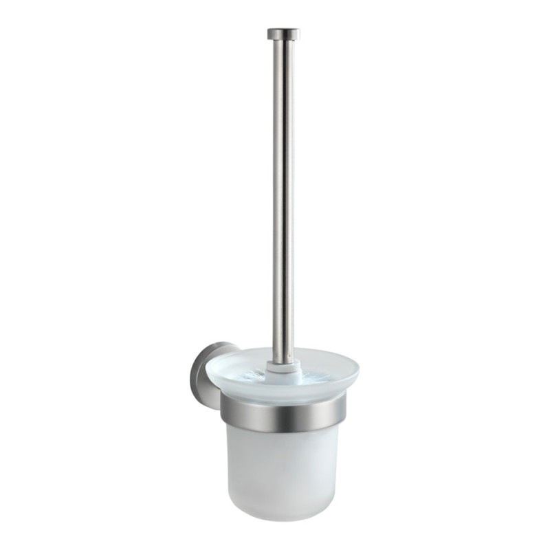 Escobillero bosio de acero inoxidable