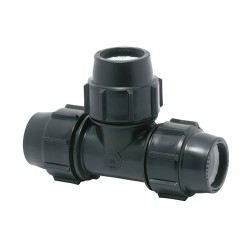 Conexión t igual 20 mm polipropileno