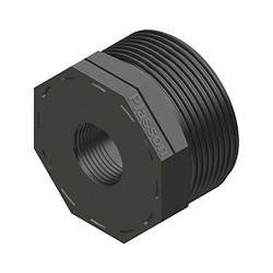 Reducción rosca macho/hembra polipropileno 3/4" x 1/2"
