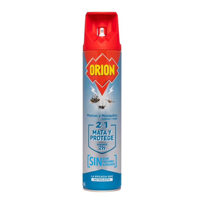 Insecticida aerosol moscas y mosquitos sin olor 600 ml