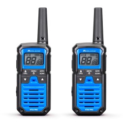 Walkietalkies xt-50 pro c1464, 16 canales pmr446, azules