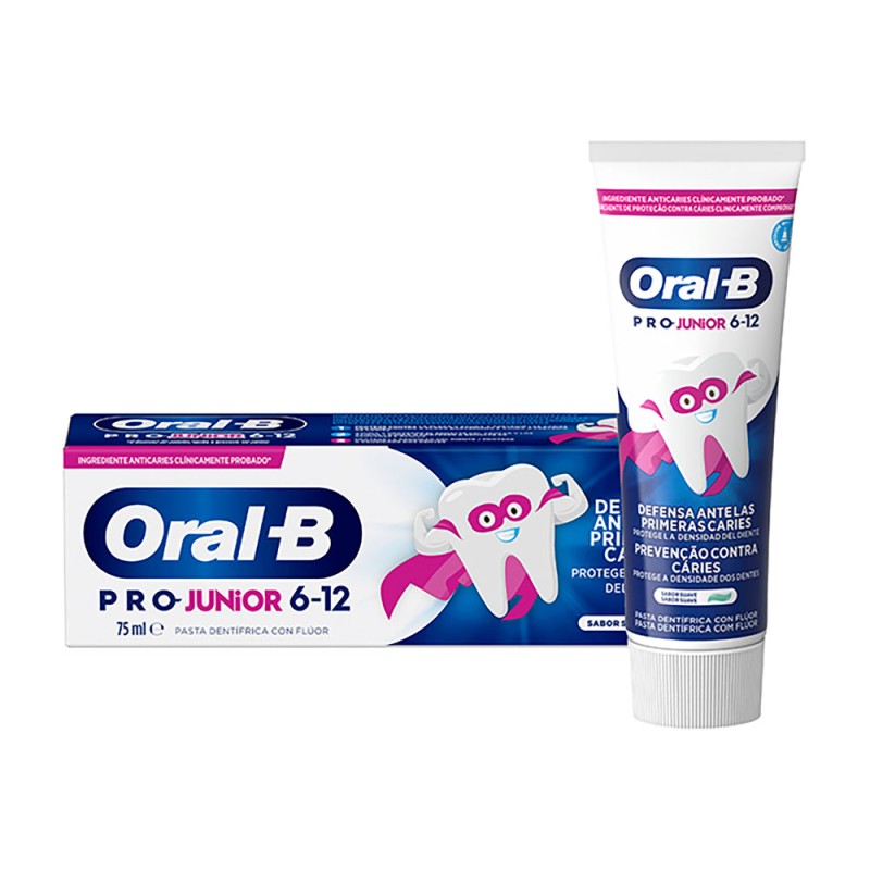 Dentífrico pro - junior 6 a 12 años 75 ml
