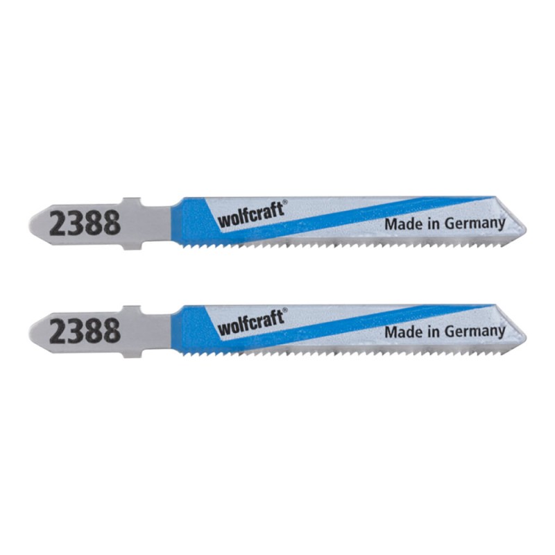 Hoja de sierra de calar bimetal 075 mm vástago t 2 uds