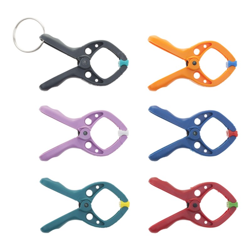 Pinza mini de resorte microfix s, 20 mm, 6 uds