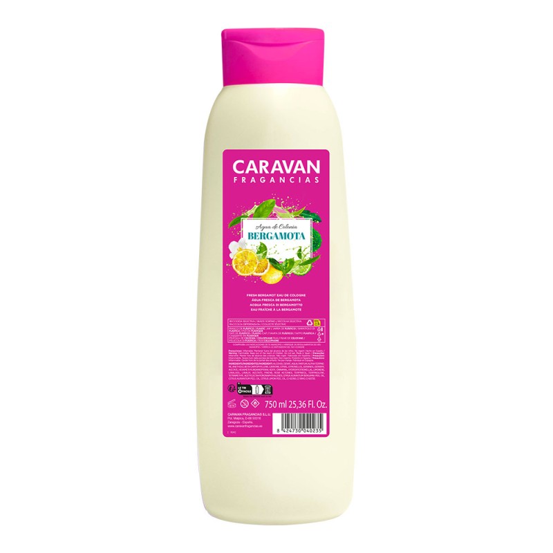 Agua de colonia bergamota 750 ml